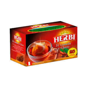 Filtrantes Herbi Te, canela y clavo paquete x 32 cajitas/25und