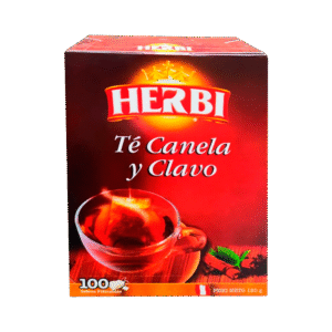 Filtrantes Herbi Te, canela y clavo paquete x 18 cajas/100und