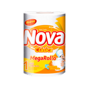 Papel Toalla Nova Clasica paquete x 12und /rollo unico