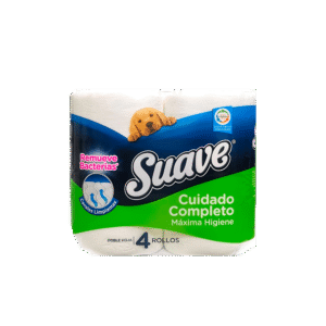 Papel Higienico Suave Verde paquete x 9und/4 rollos